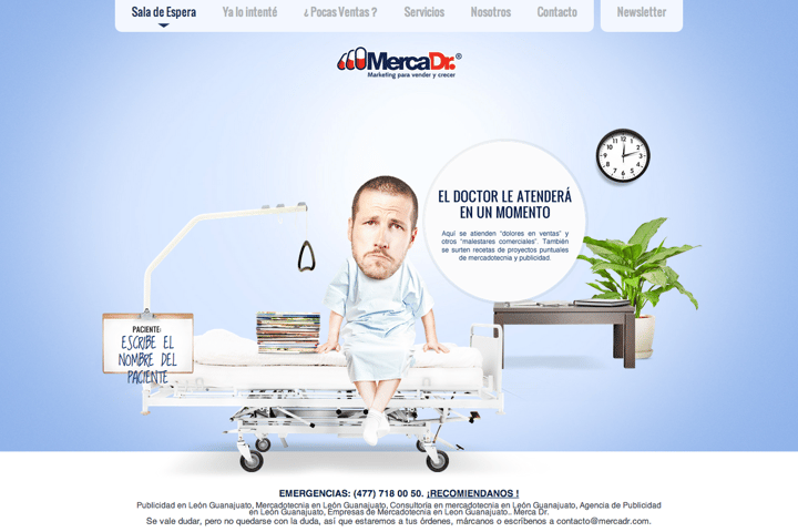 Merca DR website preview